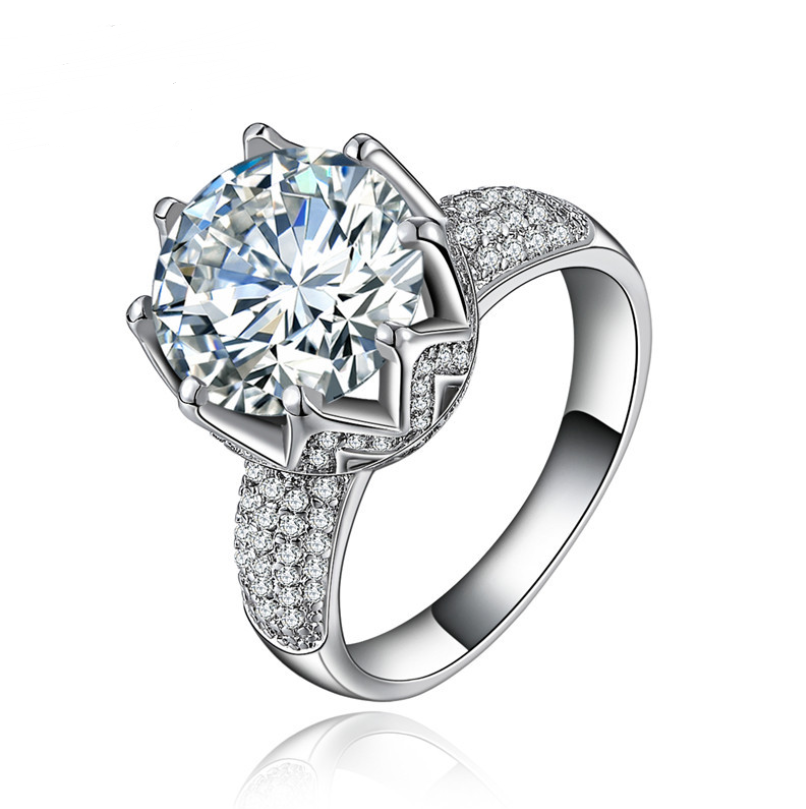 Zircon Love Ring - Elegant Jewelry Series