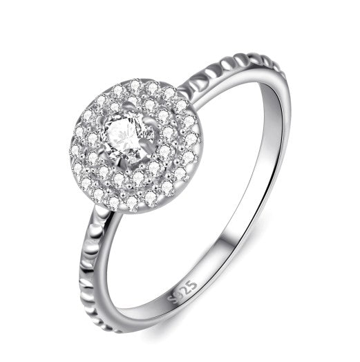 Dazzling Sterling 925 Ring