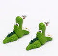 Fashionable Crocodile Earrings - Animal Jewelry