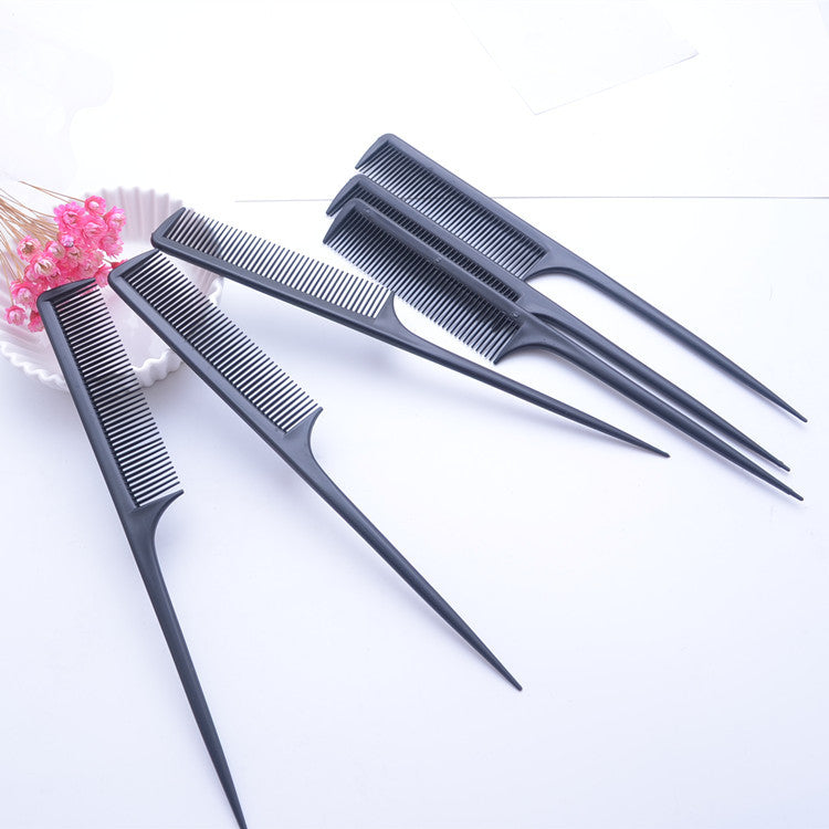 Sleek Black Precision Comb