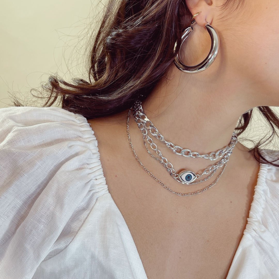 Eclipse Hoop Earrings