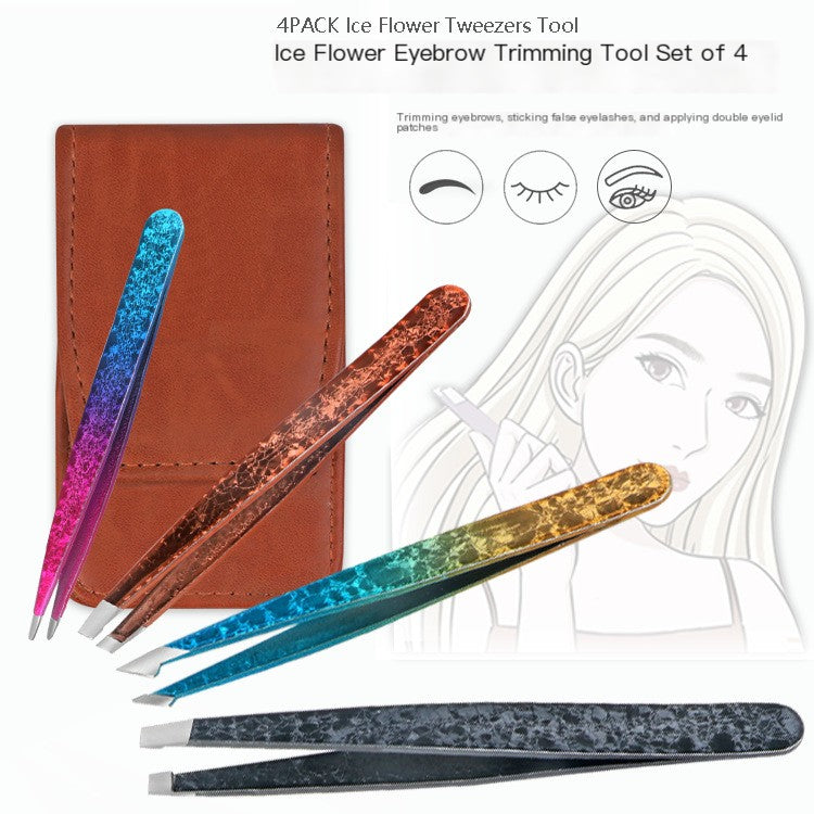 Dual-Purpose Stainless Steel Tweezers Kit
