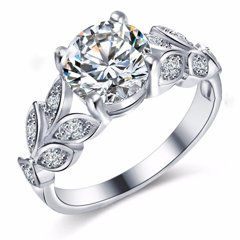 Chic Zirconia Statement Ring