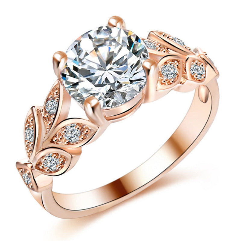 Chic Zirconia Statement Ring