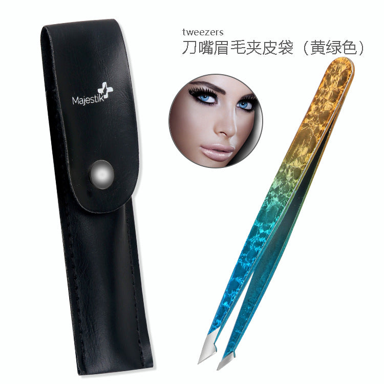 Dual-Purpose Stainless Steel Tweezers Kit