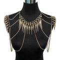 Elegant Long Gold Necklace