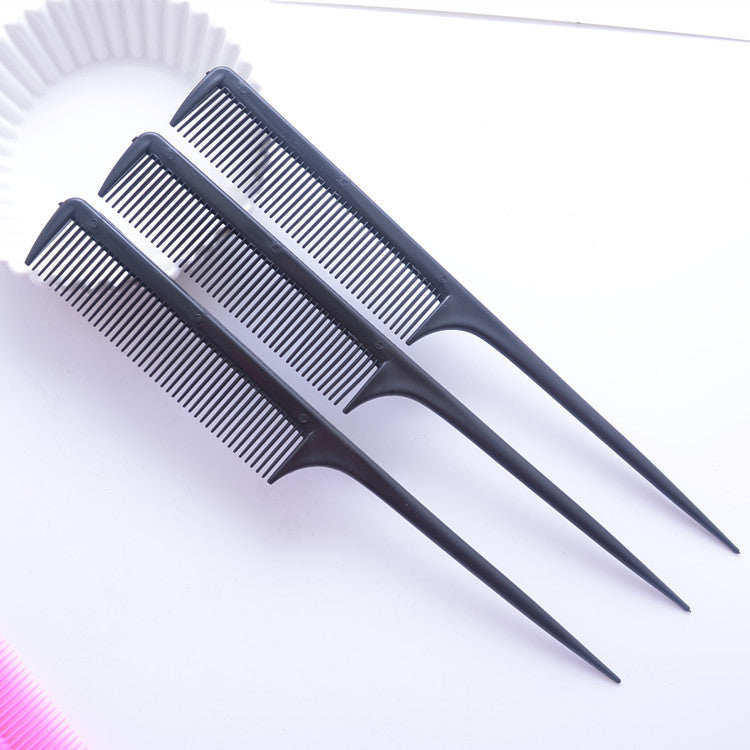 Sleek Black Precision Comb