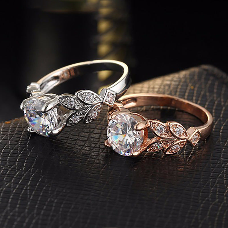 Chic Zirconia Statement Ring