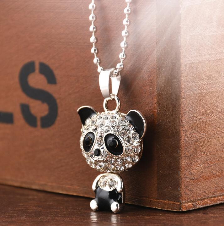 Panda Charm Duo-Layer Necklace
