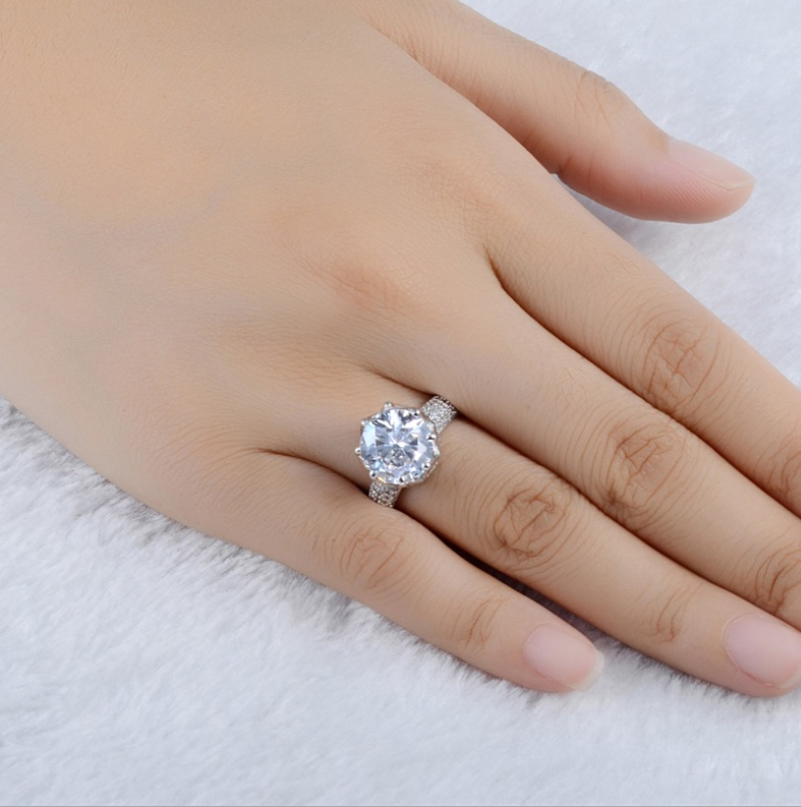 Zircon Love Ring - Elegant Jewelry Series