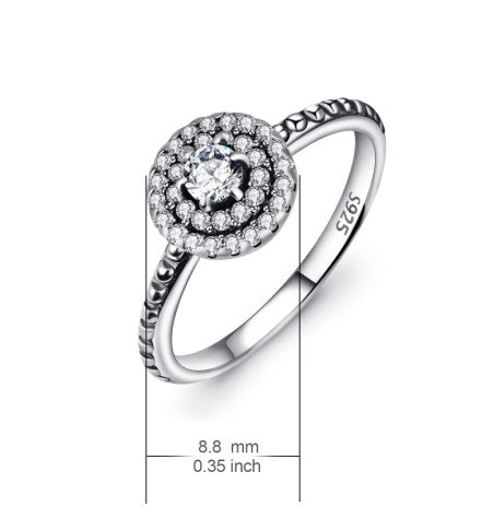 Dazzling Sterling 925 Ring