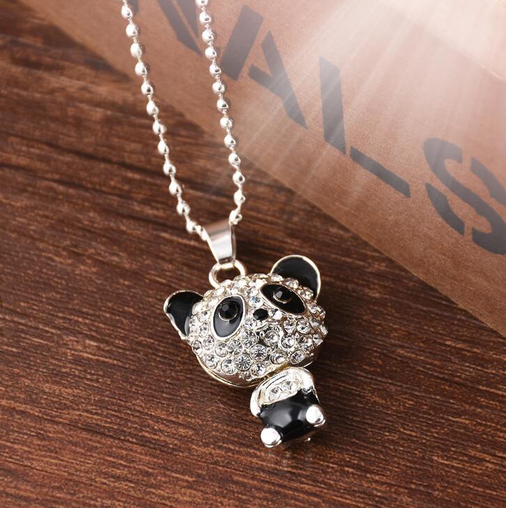 Panda Charm Duo-Layer Necklace