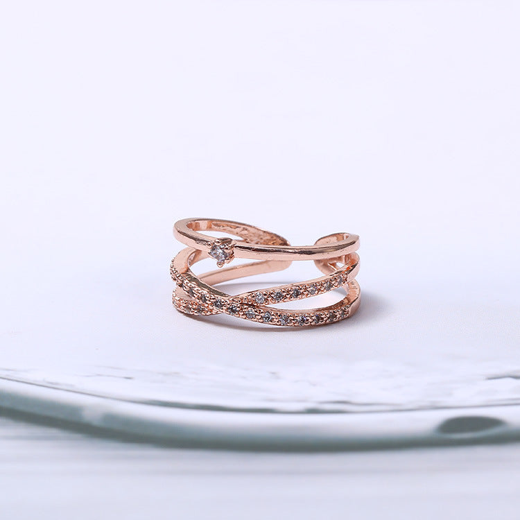 Vintage Alloy Elegance Ring