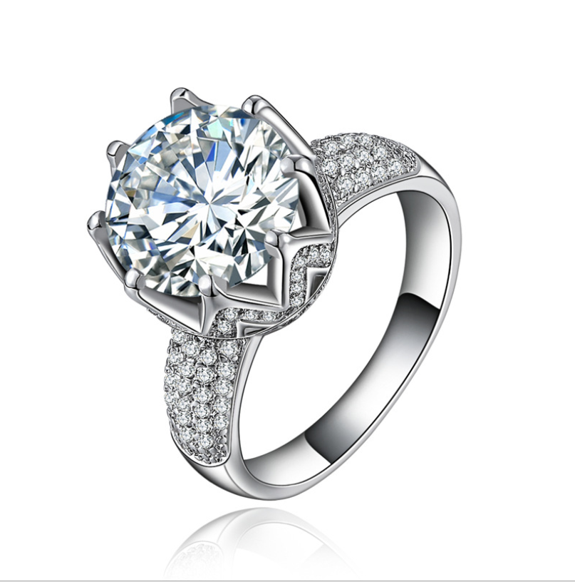 Zircon Love Ring - Elegant Jewelry Series