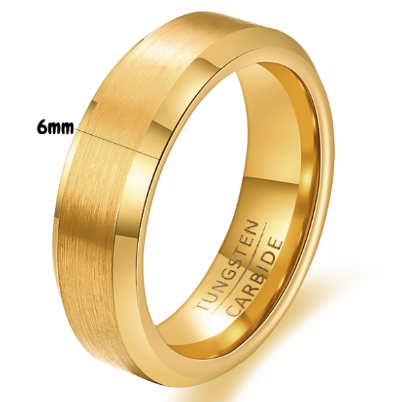 Modern Tungsten Steel Ring