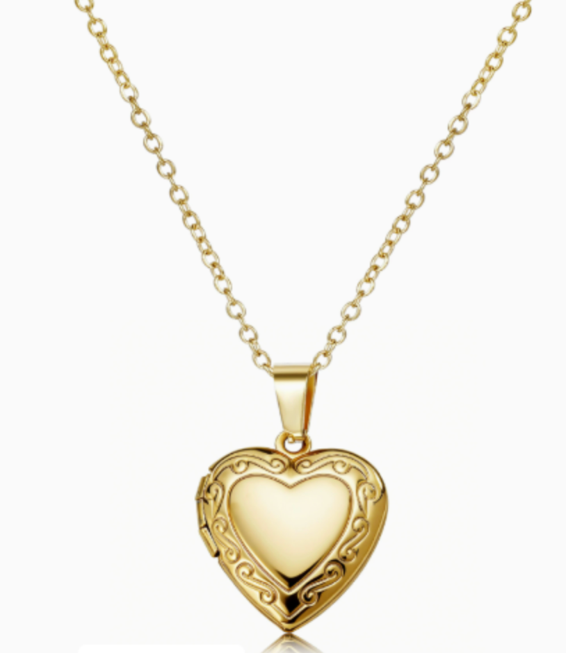 Elegant Islamic Heart Pendant