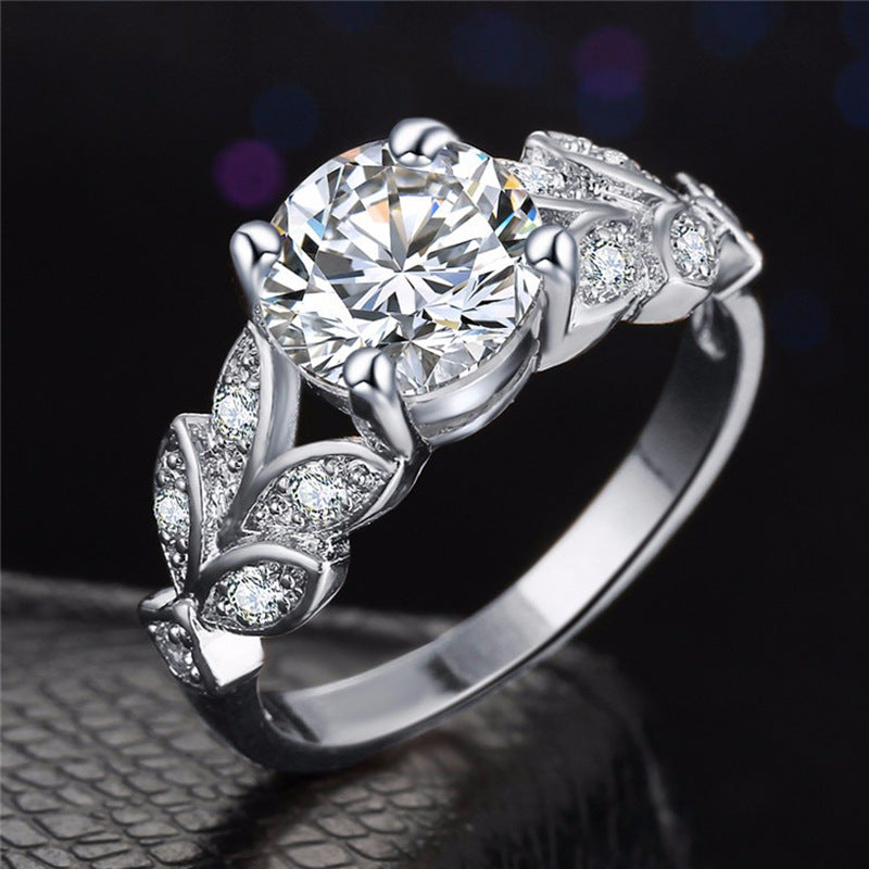 Chic Zirconia Statement Ring