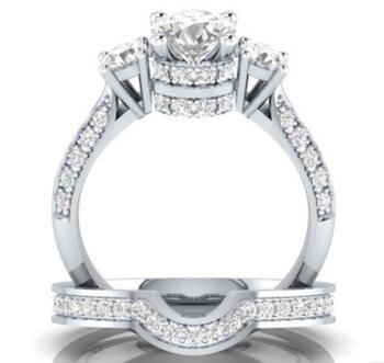 Elegant GeoGem Ring Collection
