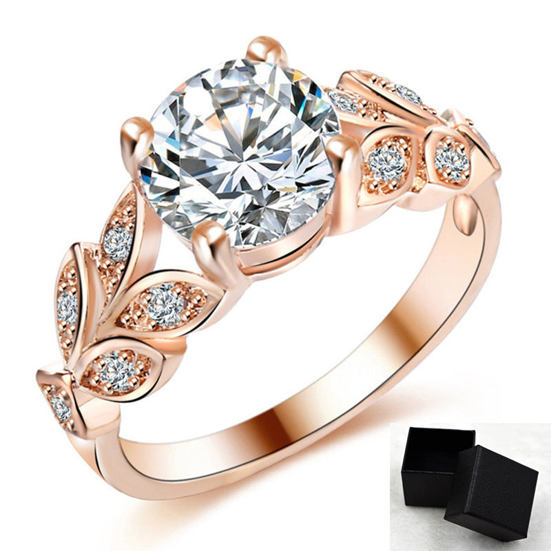 Chic Zirconia Statement Ring