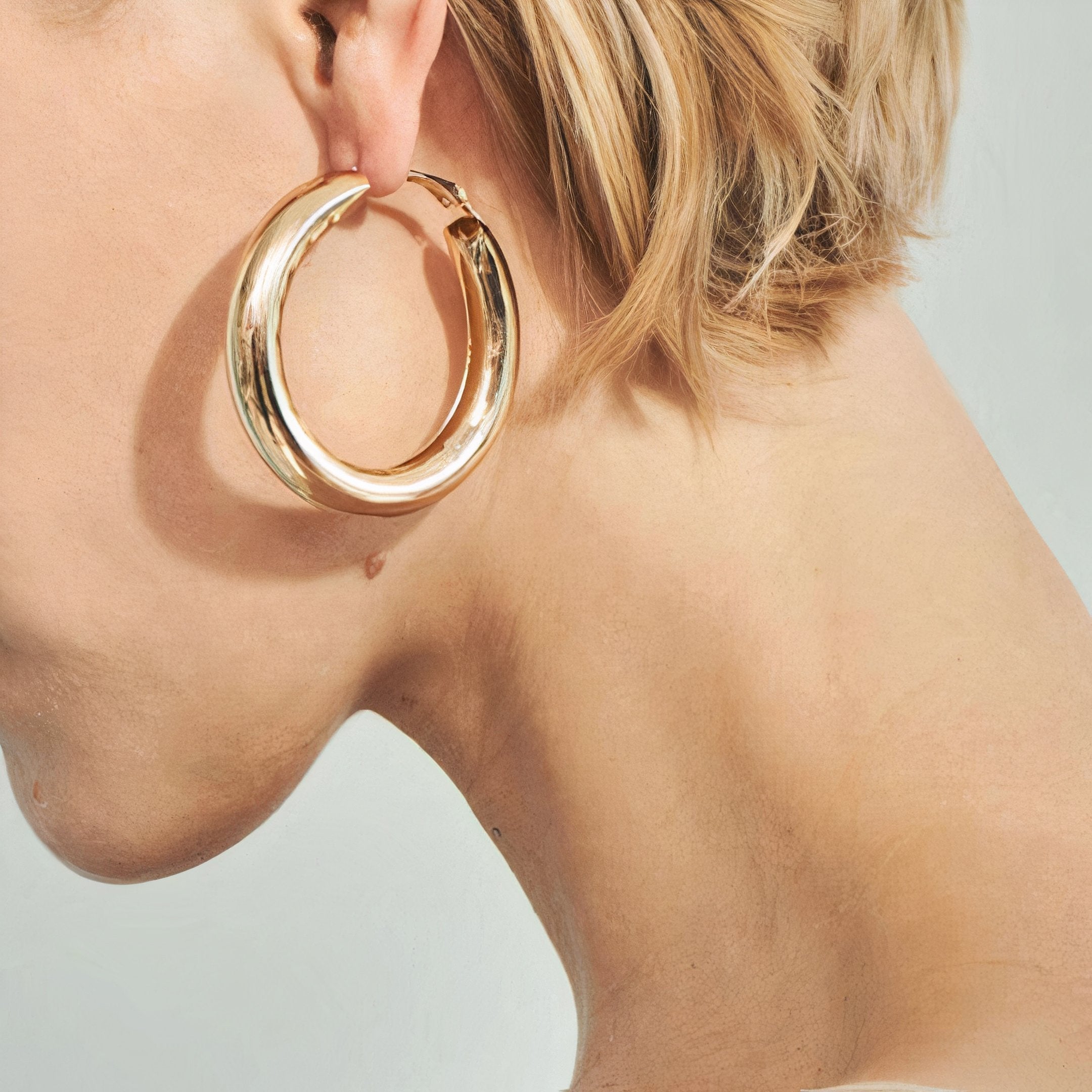 Eclipse Hoop Earrings