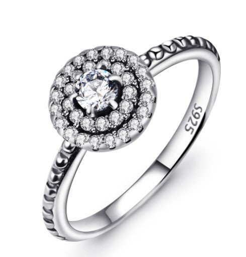 Dazzling Sterling 925 Ring