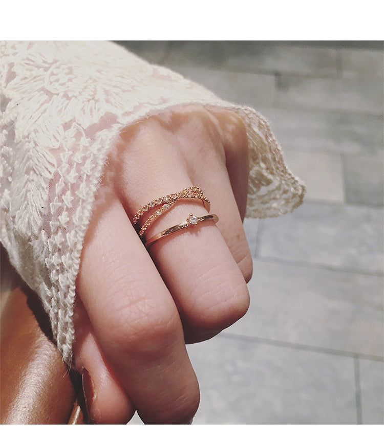 Vintage Alloy Elegance Ring