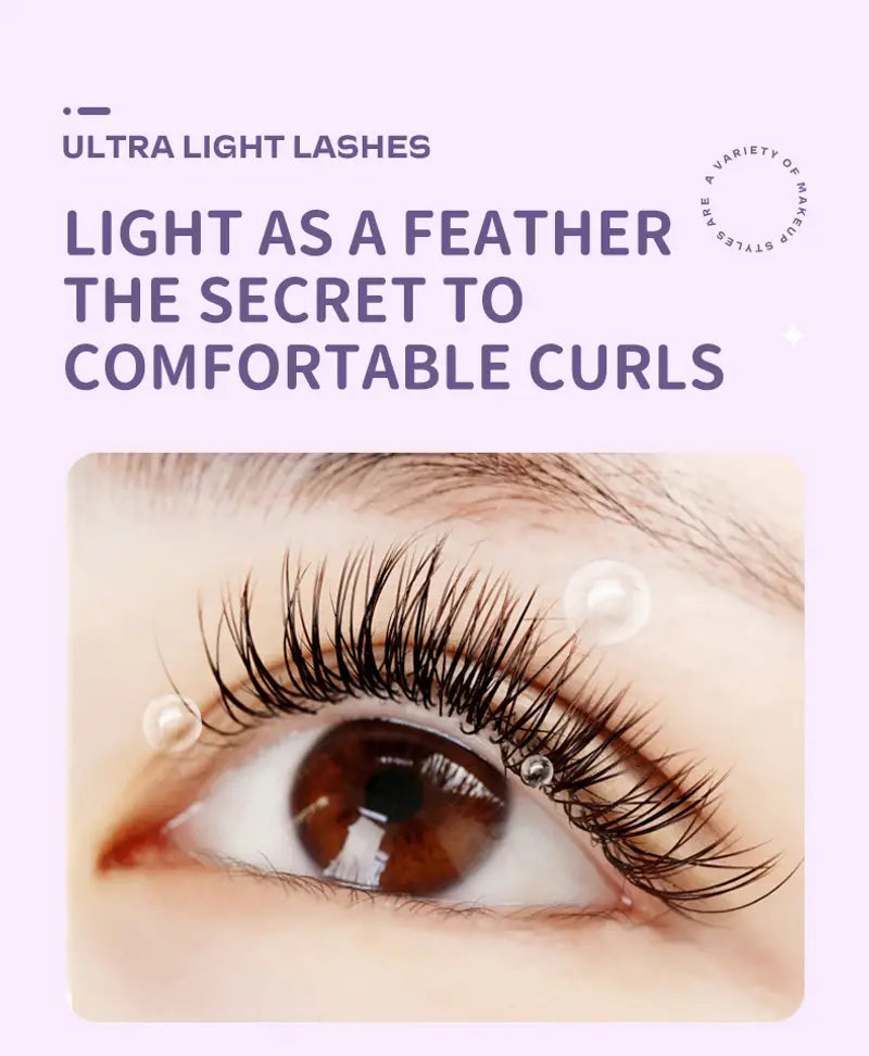 Anime Style Natural Cluster Lashes
