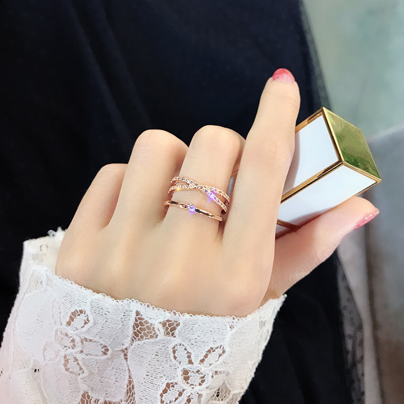 Vintage Alloy Elegance Ring