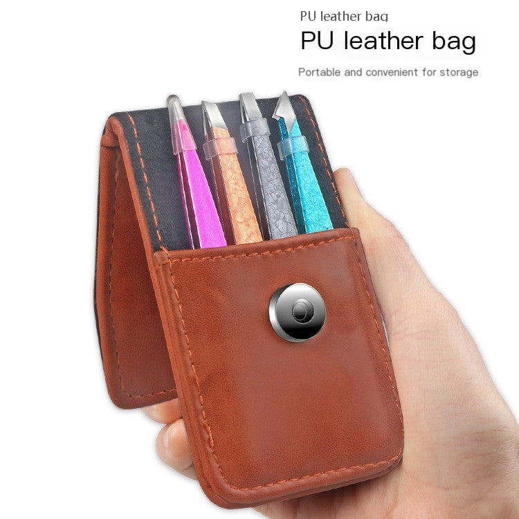 Dual-Purpose Stainless Steel Tweezers Kit