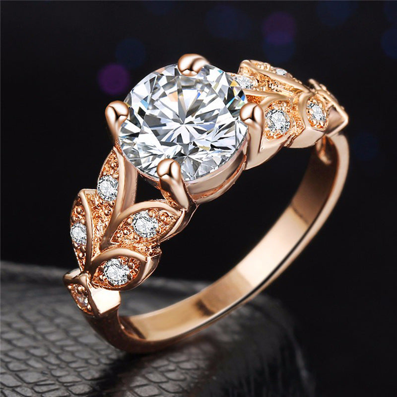 Chic Zirconia Statement Ring