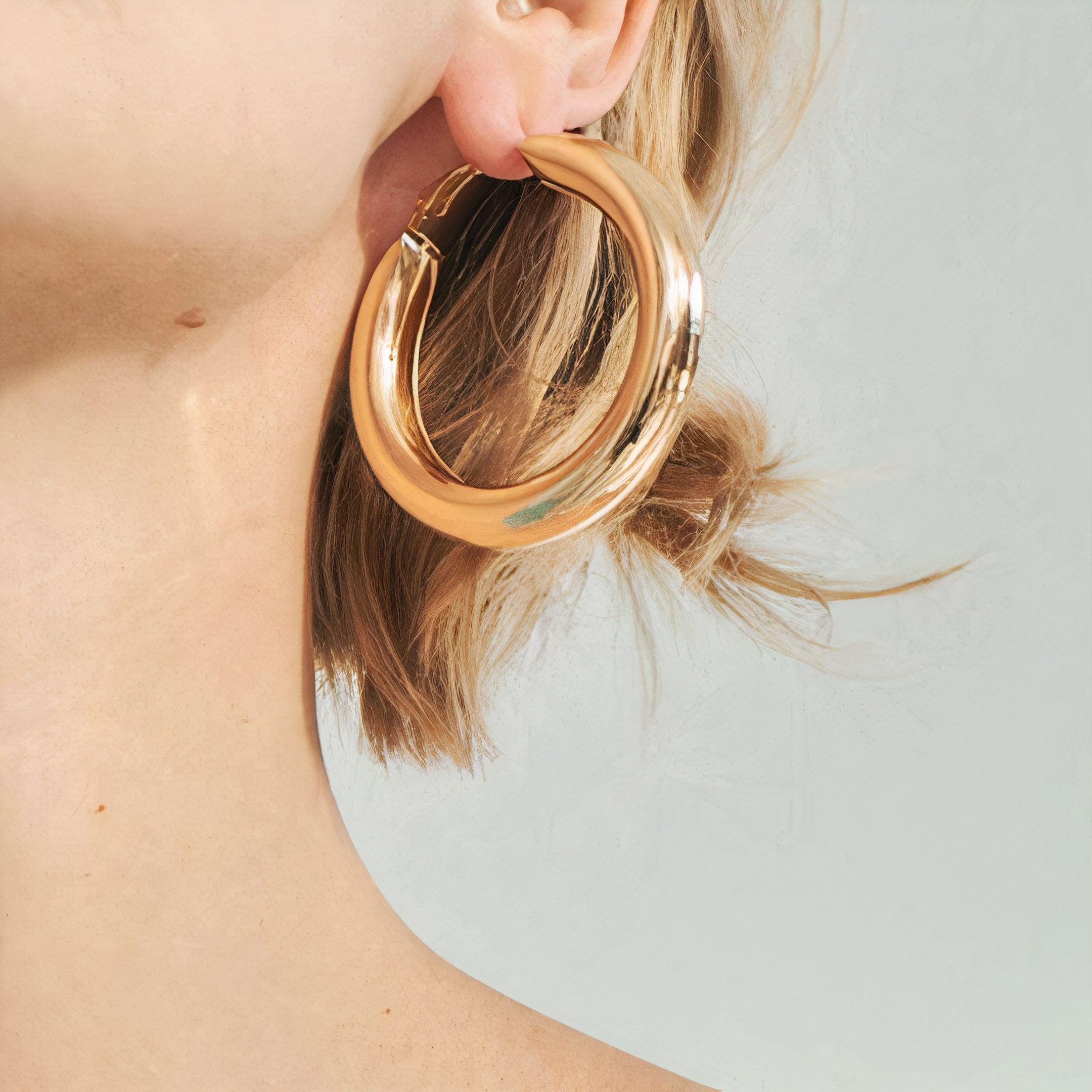 Eclipse Hoop Earrings