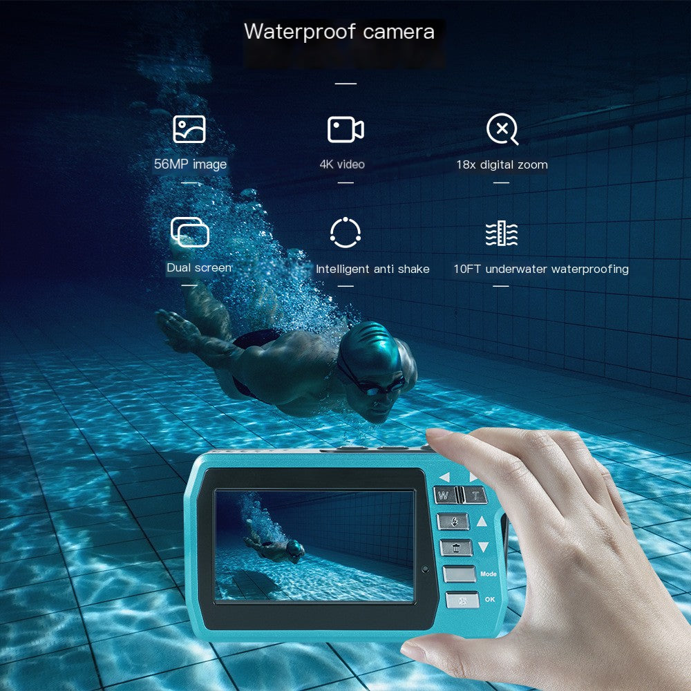 DualView 4K Underwater Camera